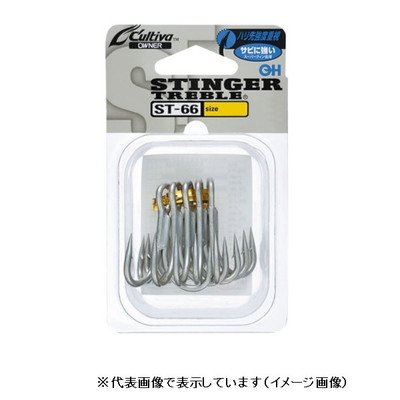 オーナー・カルティバ ST-66 スティンガートリプルフック #4.5/0 トリプルフック