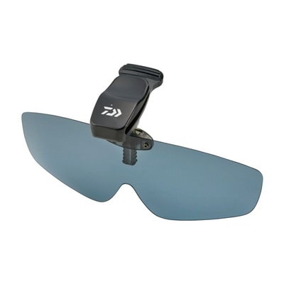 ダイワ トリアセテート偏光キャップクリップ DQ-8037 4Cグレー 偏光グラス