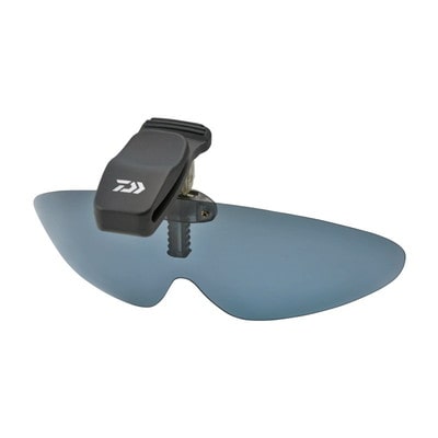 ダイワ トリアセテート偏光キャップクリップ DQ-8037 6Cグレー 偏光グラス