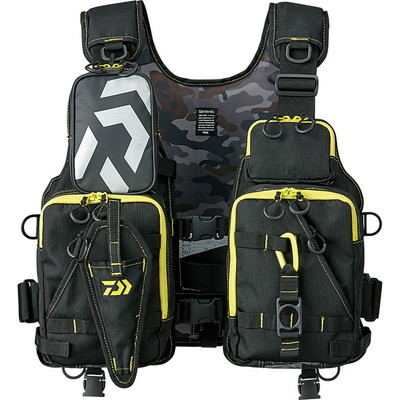 ダイワ DF－6206 フロートゲームベスト ブラックイエロー フリー