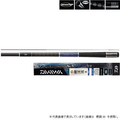 ダイワ 渓流竿 小継 渓流 X 硬調 36