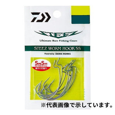 ダイワ ワームフック スティーズ ワームフック SS ワイドオフセット WOS #1
