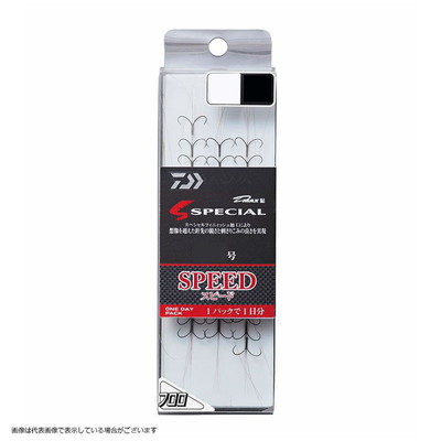 ダイワ D-MAX鮎SP フロロハリス4本イカリ ワンデイパック キープ7.5 アユバラ針