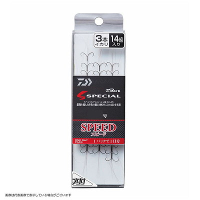 ダイワ D-MAX鮎SP フロロハリス3本イカリ ワンデイパック スピード7.0 アユバラ針