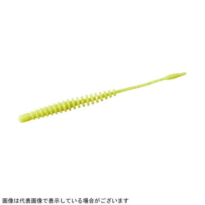 ダイワ 月下美人 アジングビーム バチコンカスタム 3インチ グローレモン ワーム