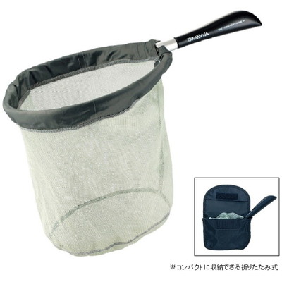 ダイワ ワンタッチ渓流ダモ30 グレー ランディングネット