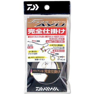 ダイワ トライアンAYUーN完全仕掛0.3 鮎仕掛