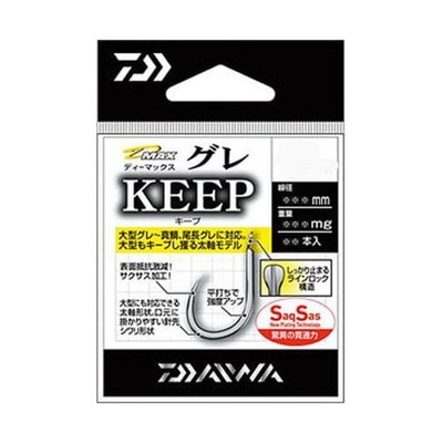 ダイワ D-MAX グレSS キープ6 針