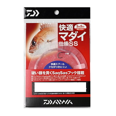 ダイワ 快適マダイ仕掛SS 1本 8-3-6 仕掛け