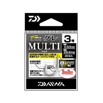 ダイワ D-MAX グレSS マルチ3 針