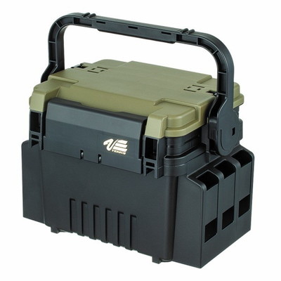 明邦化学 バーサス VS-7055N グリーンツートン ルアーケース