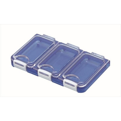 明邦化学 MEIHO ケース WP-3(ヘッダー付) クリアブルー ケース