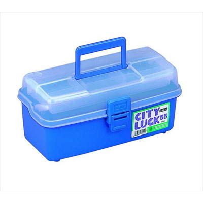 明邦化学 MEIHO ケース ニューシティラック 55 クリアブルー ケース