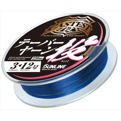 サンライン キャステスト テーパーヤーン投 220M HG 3-12号