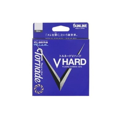サンライン ハリス トルネード Vハード ナチュラルクリア 50m 10号
