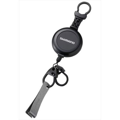 シマノ PI-042R フックリールCR ラインカッター付 オールブラック