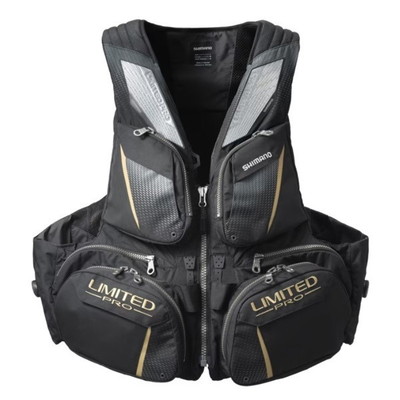シマノ ライフジャケット フローティングベスト リミテッドプロ VF-110X リミテッドブラック L