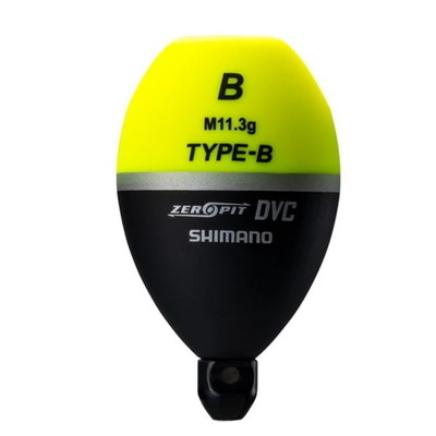 シマノ ウキ ゼロピットDVC TYPE-B M PG-A04X イエロー B