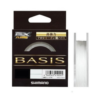 シマノ ハリス CL-I37M ベイシス EX フロロ ピュアクリア 3号