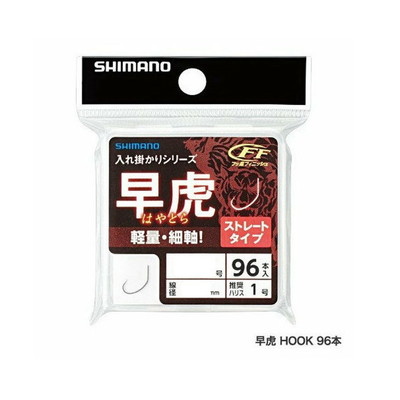 シマノ アユバラ針 早虎 HOOK 96本 RG-A41P 6.5