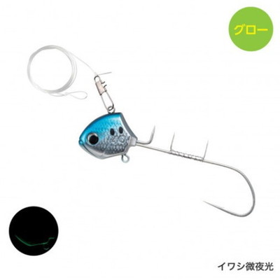 シマノ　PN-WQ1U サーベルマスター 船テンヤ β 40号 イワシ微夜光 仕掛け