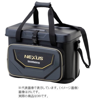 シマノ タックルバッグ BA-125U 磯クール XT ブラック 36L