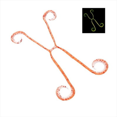 シマノ タイラバ 鯛ラバ ED-V01U 炎月 イカタコ4 006 オレンジグローラメ