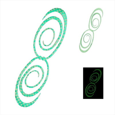 シマノ タイラバ 鯛ラバ ED-X03U 炎月 ツインスクリューロング 006 チャートグロー