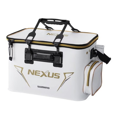 シマノ バッカン フィッシュバッカン EX(ハードタイプ) BK-124R ホワイト 45cm