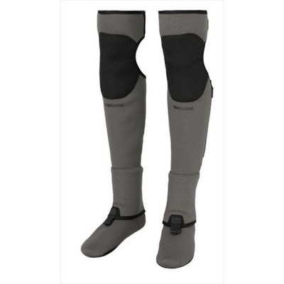 シマノ ウェア FI-003V スタンダードゲーター チャコール L