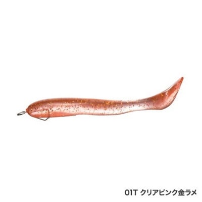 シマノ メタルドライブ シャッド ３．２インチ ＯＷ－４３２Ｒ クリアピンク金ラメ ０１Ｔ ワーム