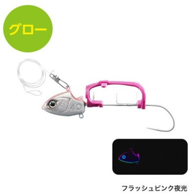 シマノ　PN-UQ1S サーベルマスター 船テンヤ ゲキハヤ 40号/M フラッシュピンク夜光 仕掛け