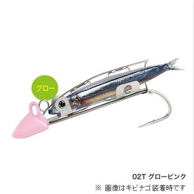 シマノ 太刀魚ゲッター 時短テンヤ 5号 OO-105J グローピンク 02T 仕掛け