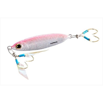 シマノ メタルジグ JU-S40S オシア スティンガーバタフライ フラットライト40g 012 ラメピンギン