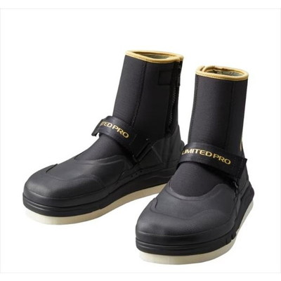 シマノ 鮎タビ FT-522W リミテッドプロ ジオロック 羊毛フェルト(中丸先ワイド) ブラック M