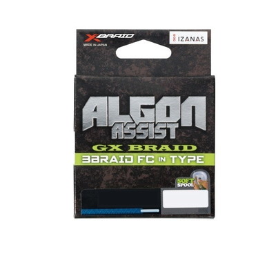 XBRAIDJAPAN ライン Xブレイド アルゴンアシスト WX FC インタイプ ブルー 6m 15号