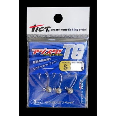 ティクト ジグヘッド アジスタTG S-1.0g