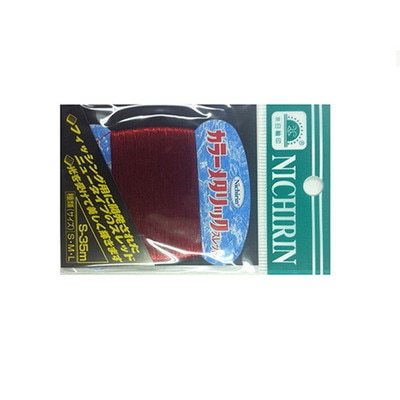 日輪 カラーメタリックスレッド S レッド