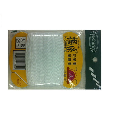 日輪 握り糸(普通色) 太物 白