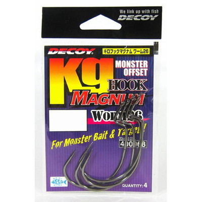 DECOY Worm26 Kg HOOK MAGNUM #8/0