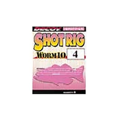 DECOY ワ-ム10 ショットリグ 4 ワームフック