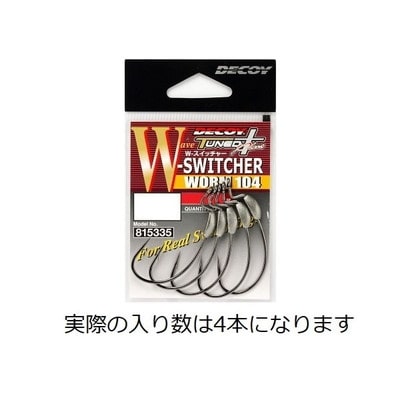 デコイ ワームフック ワ-ム104 Wスイッチャー #5/0