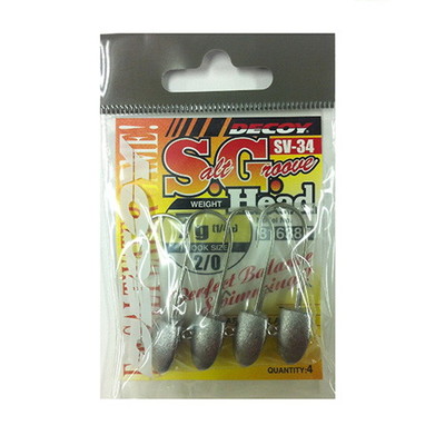 デコイ(DECOY) S.G.ヘッド SV-34 2/0-1/4(7g)