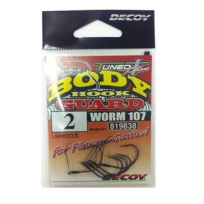 デコイ(DECOY) ワーム107 ボディーガード 2 ワームフック