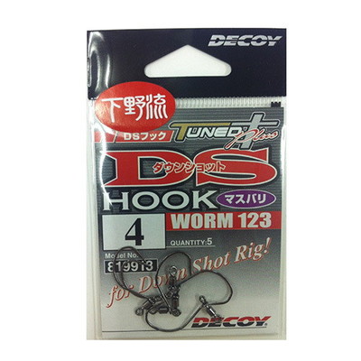 デコイ(DECOY) ワーム123 DSフック マスバリ 4