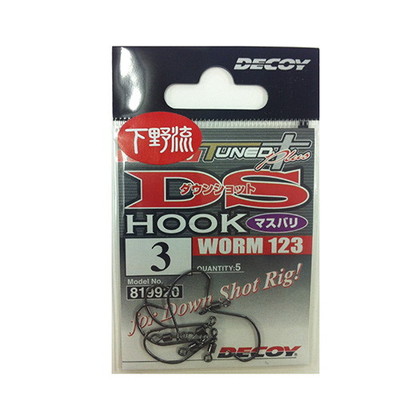 デコイ(DECOY) ワーム123 DSフック マスバリ 3 ワームフック