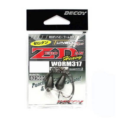 デコイ(DECOY) デコイ WORM317 ゼロダンヘビー1-7g