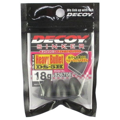 ＤＥＣＯＹ　ＤＳ－５Ｈ　ＤＥＣＯＹ　Ｓｉｎｋｅｒ　ｔｙｐｅ　Ｈｅａｖｙ　Ｂｕｌｌｅｔ　１８ｇ シンカー