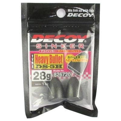 ＤＥＣＯＹ　ＤＳ－５Ｈ　ＤＥＣＯＹ　Ｓｉｎｋｅｒ　ｔｙｐｅ　Ｈｅａｖｙ　Ｂｕｌｌｅｔ　２８ｇ シンカー
