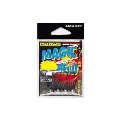 デコイ ジグヘッド VJ-76 マジックヘッド #1-1.8g